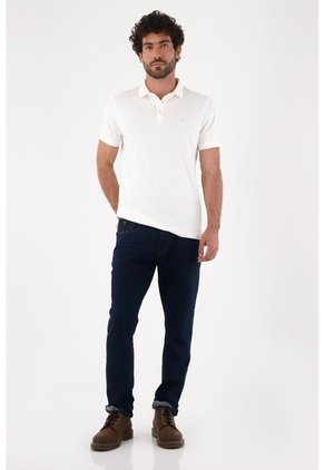 Tennis Jean Nudy Cinco Bolsillos Azul Con Diseño Versátil Para Hombre De Silueta Ajustada