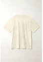 Tennis Camiseta Oversize Con Estampado Crudo Para Mujer de Tennis