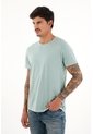 Tennis Camiseta En Tela Jersey Verde Para Hombre de Tennis