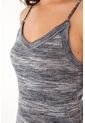 Tennis Camiseta Tipo Pañoleta Gris Para Mujer de Tennis