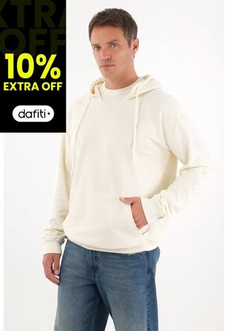 Tennis Buzo Tipo Hoodie Con Capucha Crudo Para Hombre Tennis