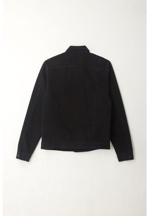 Tennis Chaqueta Negra En Denim Para Hombre