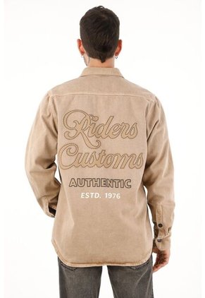 Tennis Camisa Crudo Con Estampado En Espalda Para Hombre