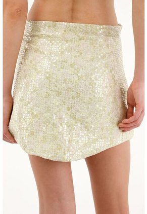 Tennis Falda Corta Con Lentejuelas Para Mujer