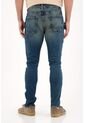 Tennis Jean Skinny Cinco Bolsillos Azul Para Hombre de Tennis