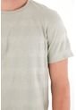 Tennis Camiseta Básica A Rayas Gris Para Hombre de Tennis