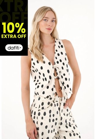 Tennis Chaleco Estampado Animal Print Para Mujer Tennis