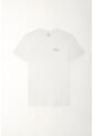 Tennis Camiseta Básica Estampada Blanca Para Hombre de Tennis