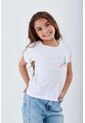 Camiseta Para Niña Blanca de Tennis