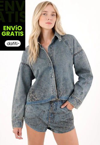 Tennis Short Con Estampado Foil Para Mujer Tennis