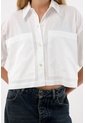 Tennis Camisa Con Bolsillos Blanca Para Mujer de Tennis