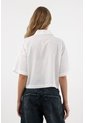 Tennis Camisa Con Bolsillos Blanca Para Mujer de Tennis