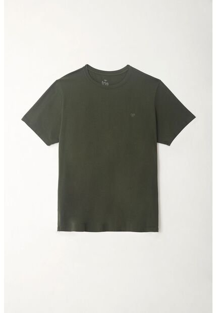 Camiseta Manga Corta Verde Para Hombre