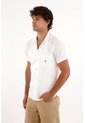 Tennis Camisa En 100% Lino Blanca Con Caída Fluida Para Hombre de Tennis