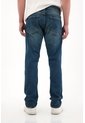 Tennis Jean Recto Tiro Medio Con Arrugas 3D Para Hombre de Tennis