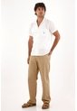 Tennis Camisa En 100% Lino Blanca Con Caída Fluida Para Hombre de Tennis