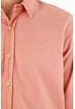 Camisa De Tela Oxford Manga Larga Rosada Para Hombre de Tennis