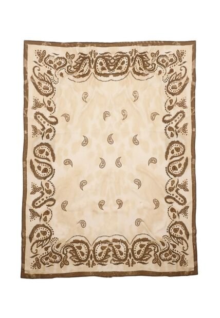 Tennis Pañoleta Con Estampado Paisley Café