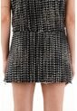 Tennis Falda Negra Con Apliques De Brillo Para Mujer de Tennis