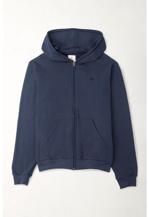 Tennis Buzo Azul Manga Larga Para Hombre