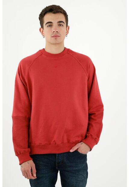 Tennis Buzo Con Raqueta Bordada Rojo Para Hombre