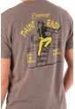 Tennis Camiseta Gris Con Estampado En Espalda Para Hombre de Tennis