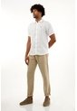 Tennis Pantalón Jogger Café Bota Recta Para Hombre de Tennis