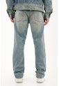 Tennis Jean Recto Con Dirty Azul Claro Para Hombre de Tennis