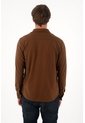 Tennis Buzo Tipo Camisa Café Para Hombre de Tennis