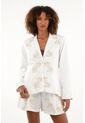 Tennis Chaqueta Tipo Blazer Con Bordados Para Mujer de Tennis