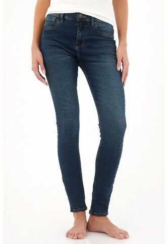 Tennis Jean Super Slim Azul Para Mujer Tennis