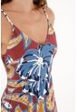 Vestido Largo Estampado De Tiras Para Mujer de Tennis