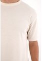 Tennis Camiseta Relaxed Fit Con Textura Waffle De Algodón Crema Para Hombre de Tennis
