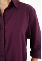 Camisa De Botones Morada Para Mujer de Tennis