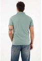 Tennis Polo En Piqué Licra  Verde Para Hombre de Tennis