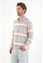 Tennis Camisa Con Diseño A Rayas Multicolor Para Hombre de Tennis