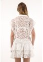 Tennis Camisa En Encaje De Silueta Amplia Para Mujer de Tennis
