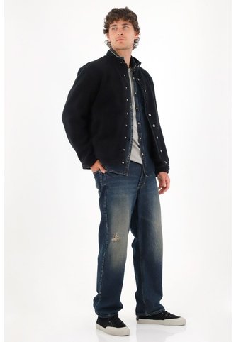 Tennis Chaqueta En Tela Ovejero Negra Para Hombre Tennis