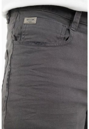 Pantalón Cinco Bolsillos Gris Para Hombre