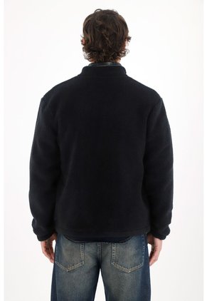 Tennis Chaqueta En Tela Ovejero Negra Para Hombre