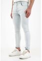 Tennis Jean Super Skinny Azul Claro Para Hombre de Tennis