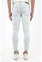 Tennis Jean Super Skinny Azul Claro Para Hombre de Tennis