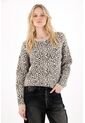 Tennis Buzo Tejido Afelpado Animal Print Para Mujer de Tennis
