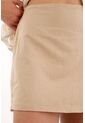 Falda Corta Crudo En Apariencia Lino Para Mujer de Tennis