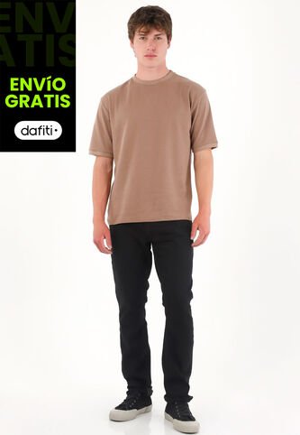 Tennis Jean Nudy Black Denim Para Hombre Tennis