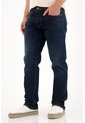 Tennis Jean Recto Con Detalles Selvedge Azul Oscuro Para Hombre de Tennis