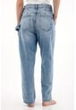 Tennis Jean Slouchy Tiro Bajo Con Jota Asimétrica Para Mujer de Tennis