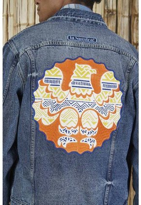 Chaqueta Azul Para Hombre