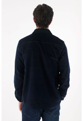 Tennis Camisa Clásica De Tacto Suave Azul Para Hombre