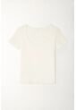 Tennis Camiseta Básica Manga Corta Café Para Mujer de Tennis